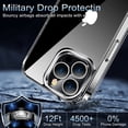 thumbnail image 4 of 1 funda a prueba de caídas con airbag todo incluido (agujero fino transparente-iPhone 13 pro max) Ofspeizc CZDZ-HY212-5, 4 of 7
