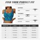thumbnail image 5 of Fotbe Snake Sujetador Deportivo Largo sin Aros para Mujer con Almohadillas y Soporte Medio, Transpirable y Absorbente, Camiseta Tipo Chaleco o Tank Top-X-Large, 5 of 8
