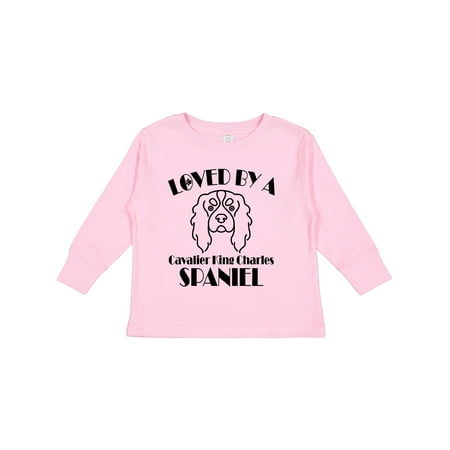

Inktastic Cavalier King Charles Spaniel Boys or Girls Long Sleeve Toddler T-Shirt
