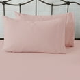thumbnail image 2 of Cotton Heathered Melange Jersey Knit Queen Bed Sheet Set, Twin XL, 3 Pieces, 2 of 6