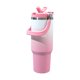 thumbnail image 2 of 40OZ Vaso Térmico de Acero Inoxidable, Taza Termica Frio y Caliente para Cafe con Tapa y Popote, Termo Infusor de Vacío Doble para Hombre, Mujer, Regalo Con mango Degradado de color, 2 of 3