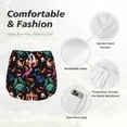 thumbnail image 4 of Rateoe Animals Under Water Printed 2 in 1 Women's Workout Shorts for Athletic Gym Running Shorts with Phone Pockets-Medium, 4 of 7