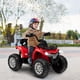 thumbnail image 3 of Costway Los niños de 12 V viajan en ATV eléctrico de 4 ruedas Quad 2 velocidades con Mp3 y faros rojos, 3 of 3