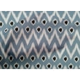 thumbnail image 4 of oneOone Cotton Cambric Fabric Chevron Ikat Decor Fabric Printed BTY 56 Inch Wide, 4 of 4