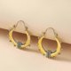 thumbnail image 5 of Women's Vintage Drop Earrings - Gold & Silver Toned Irregular Design Statement Jewelry, 5 of 5