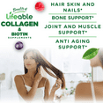 thumbnail image 3 of Lifeable Collagen and Biotin - 90 Gummies, 3 of 9
