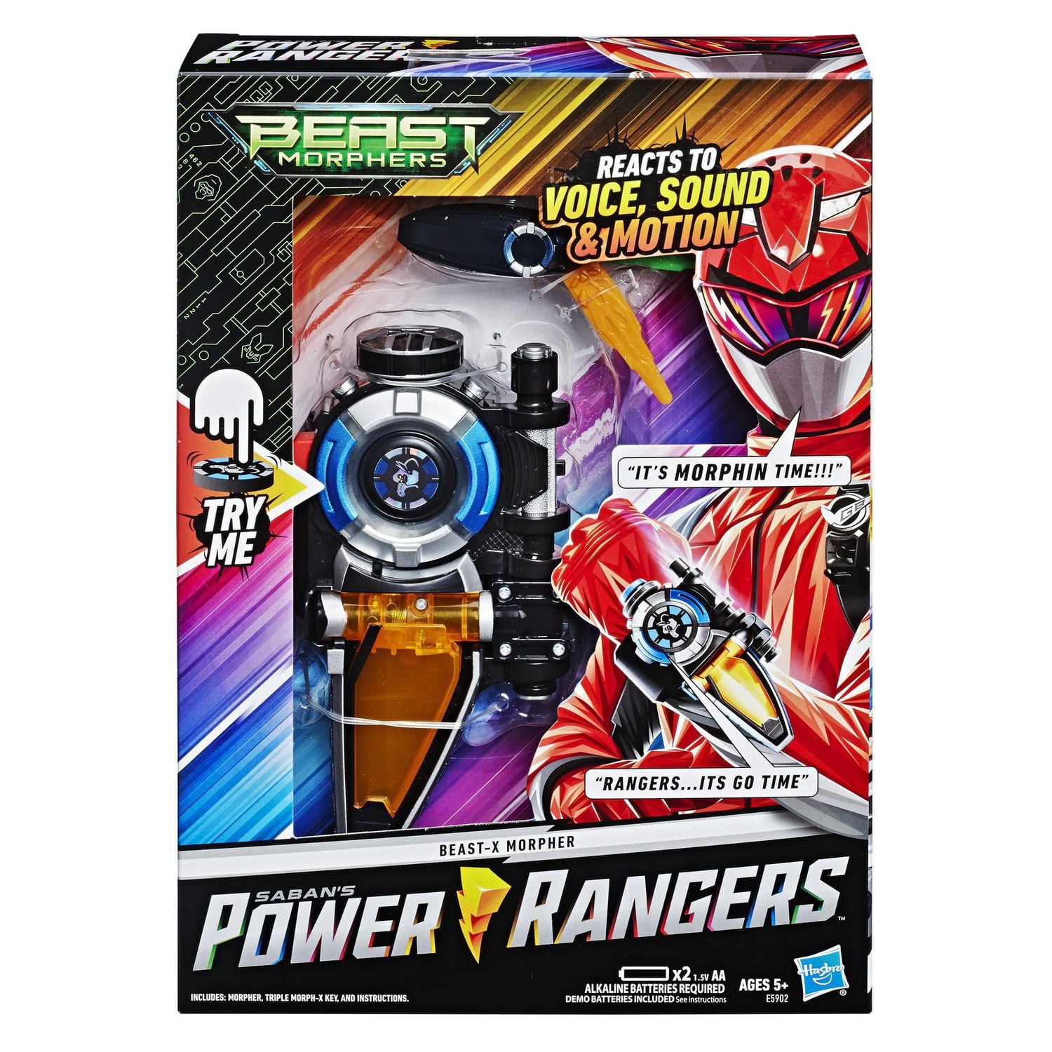 Power Rangers Beast Morphers Beast-X Morpher with Lights and Sounds,  Inspired by the Power Rangers TV Show – Power Rangers Roleplay Toy