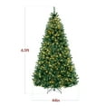 thumbnail image 3 of Best Choice Products 6ft Pre-Lit Premium Hinged Artificial Christmas Pine Tree w/ 1,000 Tips, 250 Lights, Metal Base, 3 of 10