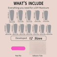 thumbnail image 5 of Elegant Fingernails Sticker ,Sweet Style Removable Full Coverage Nails for Daily Wear Party Use, 5 of 5