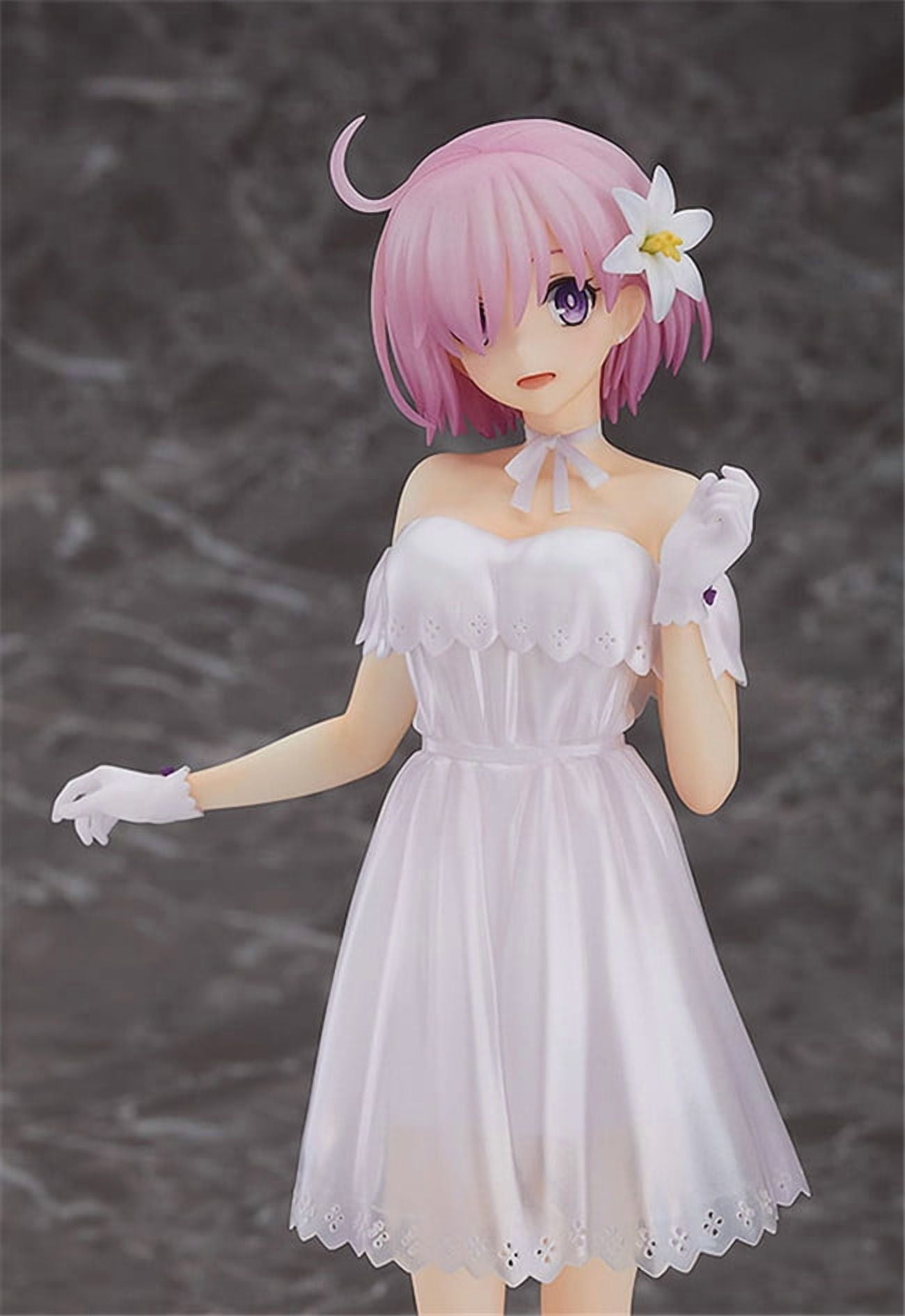 New Fate/Grand Order FGO Mash Kyrielight (dress Ver) Character Anime Model Statue Action Figures Desktop Ornament Popular Decorations Fan Souvenirs Creative Gift Collectable