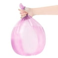 thumbnail image 4 of 1 Roll 15 Pcs Trash Bag,Small Colorful Trash Bags Thicken Value Bathroom Trash Can Bin Liners,Small Garbage Bags with Handles for Kitchen Bathroom Office Waste Basket, Pink, 4 of 6