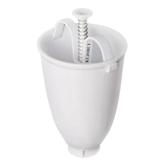 Manual One-Hand Donut Maker Tool - Plastic Doughnut Machine Mold with Depositor for Mini Donuts, Easy Squeeze Design for Home Baking, DIY Sweet Cake and Pastry Making ﻿