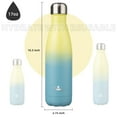 thumbnail image 3 of Botella Thermos Konokyo de acero inoxidable con aislamiento al vacío de 500 ml, 3 of 7