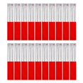 thumbnail image 1 of 20 PCS Reflective Safety Tape - Waterproof Red and White Reflector Conspicuity Sticker Strips for Trailers, Cars, Trucks, Warning Tape, PET Car Sticke, 1 of 5