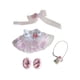 thumbnail image 4 of Ropa para muñecas de 17 cm, ropa bonita para muñecas, traje, accesorios para muñecas, adorables atuendos de juguete para niños, ropa para muñecas con con tetera, 4 of 9