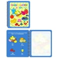 thumbnail image 2 of Children Water Painting Book Repeated Graffiti Clear Water Pen Coloring Painting Book Kindergarten Repeated Coloring Painting Book Water Coloring Book, 2 of 4