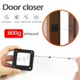 thumbnail image 3 of 1/2/4/8/10pcs Punch-free Automatic Sensor Door Closer suitable for all doors 800g tension cierre puerta door closer New Upgraded, 3 of 5
