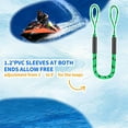 thumbnail image 3 of Bungee Dock Lines 4FT, Heavy-Duty Elastic Mooring Rope for Boat, Kayak, Pontoon, PWC, Shock Absorbent Marine Cable with Loops for Docking, 3 of 7