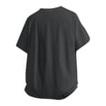 thumbnail image 6 of Bxsruta Men's Polyester Crew Neck Short Sleeve Pullover T-Shirt Lightweight Breathable Daily Outdoor Comfort, 6 of 7