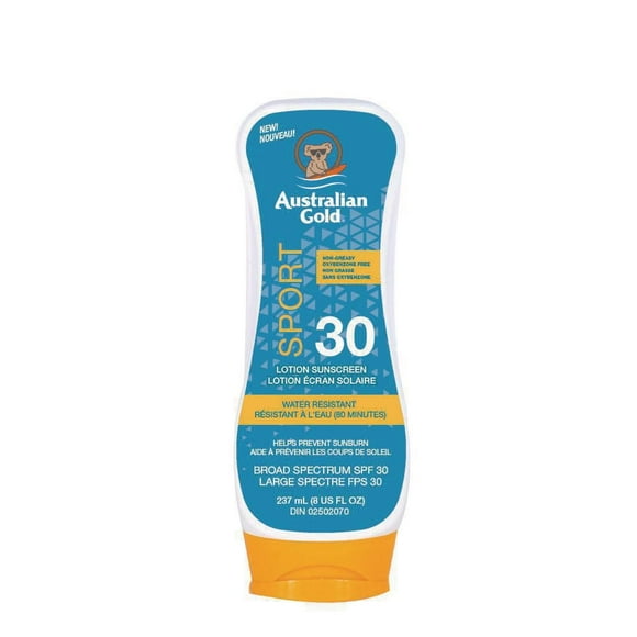 Australian Gold Sport Lotion Eran Solaire FPS 30