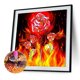 thumbnail image 2 of Cuadros Decorativos Taladro redondo completo 5D DIY rose Wdftyju embutido en tela, 2 of 9