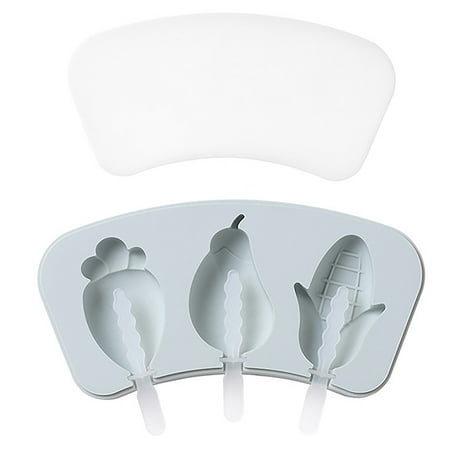 

Zpjjj4#1136 Handmade Diy Silicone Ice Cream Mold Making Ice Box Popsicle Mold P#1136 NH7