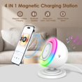 thumbnail image 2 of Altavoz Bluetooth SpaceInside 15W Cargador Inalámbrico Luz RGB, 2 of 7