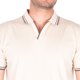 thumbnail image 4 of Generra | Playera Tipo Polo, Cuello V para Hombre 518741 Beige, 4 of 4