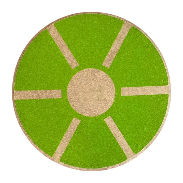 Tabla de equilibrio de madera para niños y adultos, antideslizante, sensorial, para , portátil, para entrenamiento deportivo, entrenamiento básico Verde