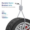 thumbnail image 4 of Cable de carga Aukelan de 6 pies, 3 unidades, nailon trenzado para iPhone, 4 of 7