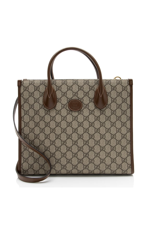 Pre-Owned Gucci GG Supreme Retro Small Tote