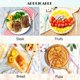 thumbnail image 4 of QUTETN Reusable Travel Utensils Set with Case, Wheat Straw Portable Knife Fork Spoons Tableware, Cutlery for and Adults as Travel Picnic Camping Utensils, 4 of 4