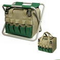 thumbnail image 4 of Garden Stool, 2025 New Folding Garden Seat with Detachable Storage Bag, Multi-Pocket Gardening Bench, Portable Zipper Gardener Tool Seat for Adults, 4 of 6