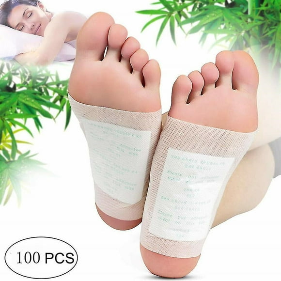 100 Pads Detox Foot Patches For Foot & Body Detox, Foot Muscle Pain Relief, Relaxation, Sleep Better