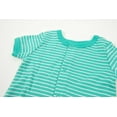 thumbnail image 2 of Leveret Short Sleeve Snap Up Romper 100% Cotton Variety of Colors (3-24 Months), 2 of 10