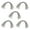 63083, variant on Gieenan 5 Bundles 220 Strands Silicone Jig Skirts Set Jig Legs Lures Fly Tying Materials