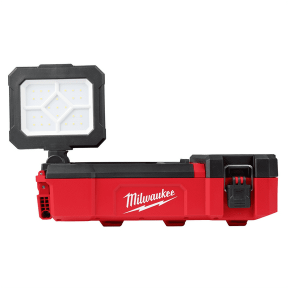 Open Box Milwaukee Tool M12 PACKOUT FLOOD LIGHT W/ USB CHARGING