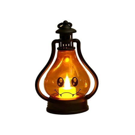 

Halloween ghost bonfire flickering night lights Cute Creative giftsDecorations Children Carry Pumpkin Kindergarten Decoration Bar Scary Atmosphere Layout Props Pumpkin Decoration Night Light