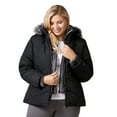 thumbnail image 4 of Free Country Women's Plus Size Brisk II Parka Jacket Black 3X, 4 of 5