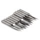 thumbnail image 1 of Brocas de grabado, 10 piezas, 3,175 mm, 0,1 mm, brocas de carburo para grabado de PCB, brocas para enrutador PCBCNC probadas y confiables, 1 of 9
