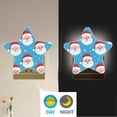 thumbnail image 4 of Star Shaped Energy Saving Night Light Living Room Night Light, Bedroom Night Light, Corridor Night Light, Study Night Light Beautiful Santa Claus Face, 4 of 6