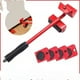 thumbnail image 2 of Kit para mover muebles pesados sin esfuerzo, rueda para cargas pesadas, mueble para gabinetes pesados, con 1 varilla de elevación y 4 ruedas de movimiento para levantar y mover la carga de muebles 225, 2 of 2