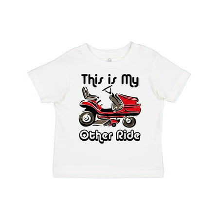 

Inktastic Mower My Other Ride Gift Toddler Boy or Toddler Girl T-Shirt