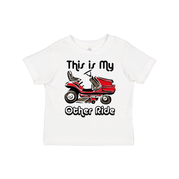 Inktastic Mower My Other Ride Boys or Girls Toddler T-Shirt