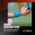 thumbnail image 3 of ONIX Pickleball Sweat Absorption Wristband — Green, 3 of 4