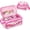 Pink, variant on Carrying Case Compatible with Toniebox 2 & 1 Starter Set,Cute Storage Bag Fits for Tonies Figures Characters,Tonies Headphones & Accessories, Red(Bag Only