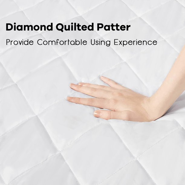 Slumber Rest Premium Quilted Heated Electric Mattress Pad