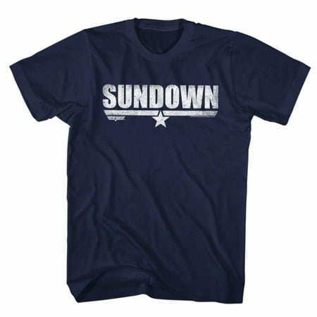 Top Gun Movies Sundown Adult Short Sleeve T Shirt