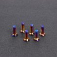thumbnail image 2 of Destornillador 6 uds tornillos de cabeza hexagonal para volante de coche de titanio quemado M5x15mm M5x20mm Universal Tmvgtek Accesorios para autos y motos, 2 of 6