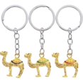 thumbnail image 1 of 3pcs Camel Keychain Animal Keychain Pendant Camel Hanging Pendant Keychain Camel Charm Bag Hanging Pendant Stylish Keychain, 1 of 3